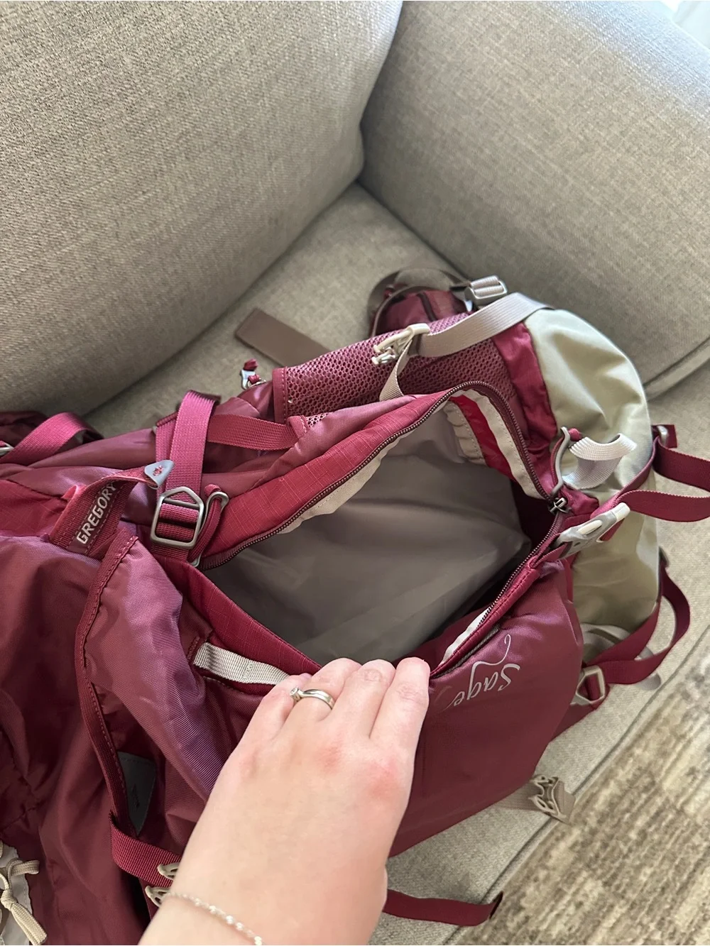 Gregory durable backpack